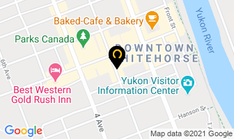 Cbc Yukon in Whitehorse map