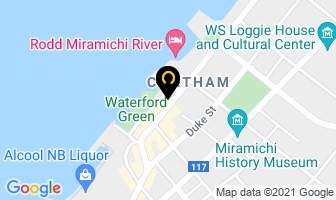 Cbdc Northumberland Inc in Miramichi map
