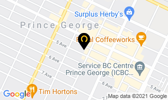 Cbi Health Centre in Prince George map