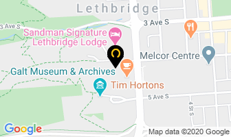 Cbi Health Centre in Lethbridge map