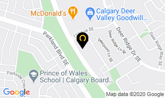 Cbi Physical Therapy Clinic in Calgary map