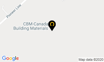 Cbm Canada Building Materials Co in West Lorne map