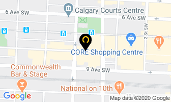 Cbre - Global Workplace Solutions Watermark Tower in Calgary map