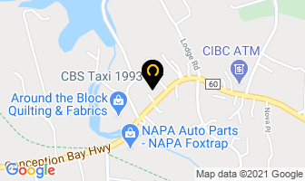 Cbs Taxi 1993 Ltd in Conception Bay South map