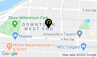 Cc Concepts Calgary in Calgary map