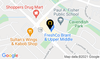Cc Swirls Burlington in Sorel-Tracy map