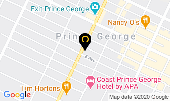 Cch Management in Prince George map