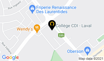 Cdi College in Beauharnois map