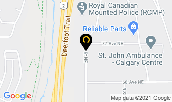 Cdi Inc in Calgary map