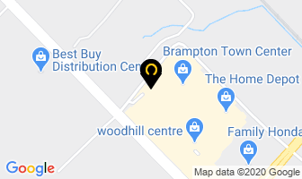 Cebntury 21 President Realty Inc in Brampton map