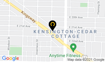 Cedar Cottage Coffee House in Toronto map
