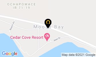 Cedar Cove Resort in Grayson map