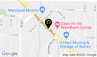 Cedar Garden Apartments in Surrey map