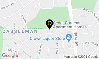 Cedar Gardens Apartments in Kenora map