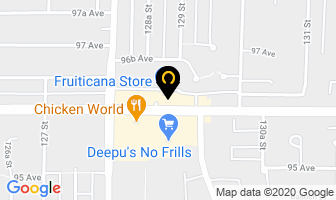Cedar Hills Animal Hospital in Surrey map