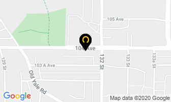 Cedar Hills Beauty Salon in Surrey map