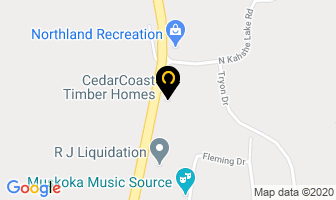 Cedarcoast Timber Homes in Gravenhurst map