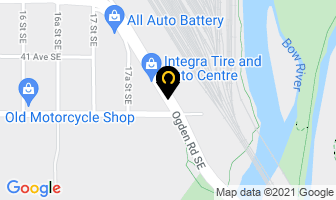 Cenairus Energy Services in Calgary map