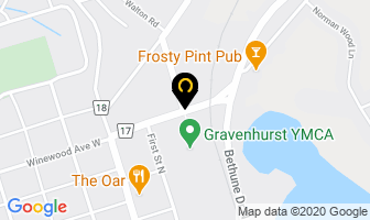 Centennial Apartments in Gravenhurst map