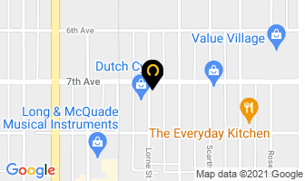Centennial Foodservice in Regina map