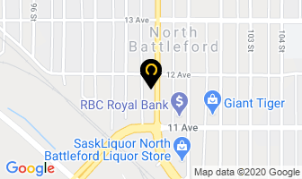 Centennial Music in North Battleford map