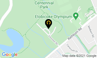 Centennial Park Conservatory in Orillia map