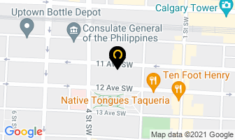 Centennial Petroleum Company Ltd in Calgary map