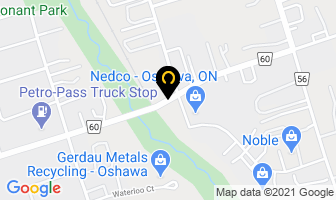 Centennial Windows & Doors in Oshawa map
