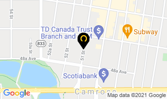 Central Agency Inc in Camrose map