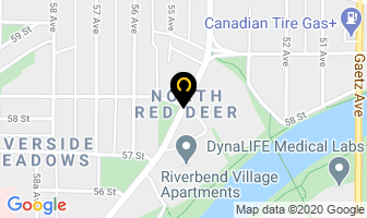 Central Alberta Paint & Supplies Ltd in Red Deer map