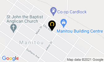 Central Auto Refurbishing in Manitou map