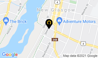 Central Cabs in New Glasgow map