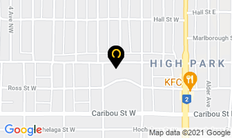 Central Collegiate in Moose Jaw map