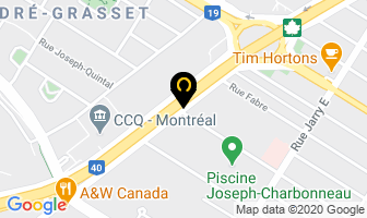 Central Direct Inc in Montreal map