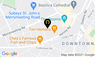 Central Fire Hall in St. John's map