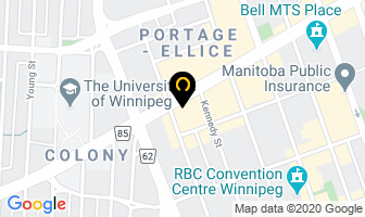 Central Foot Clinic in Winnipeg map