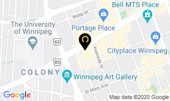 Central Foot Clinic in Winnipeg map