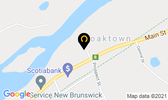 Central Nb Self Help Group in Doaktown map