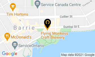Central Ontario Hydroseeding in Barrie map
