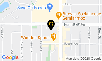 Central Plaza Barbers in White Rock map