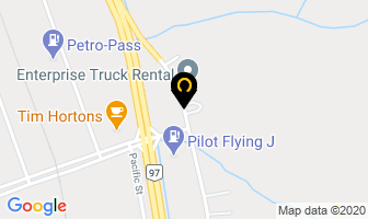 Central Tire Equipment Supply Ltd in Prince George map