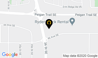 Central Tractor Parts Inc in Calgary map