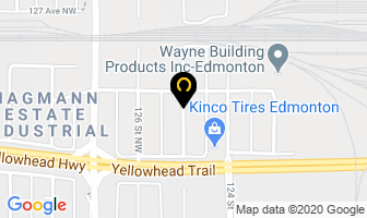 Central Transmission & Auto Repair in Edmonton map