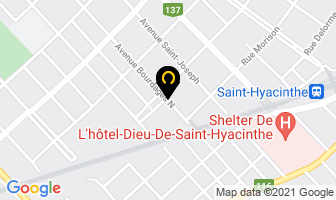 Centrale Hydraska in Saint-Hyacinthe map