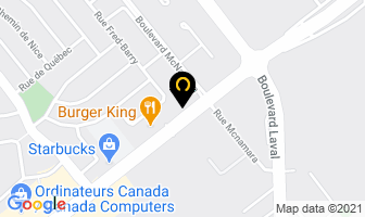 Centre Acupuncture Laval in Beauharnois map