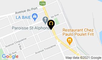 Centre Alpha De La Baie in Guelph map
