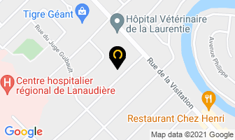 Centre Aquatique in Saint-charles-borromée map