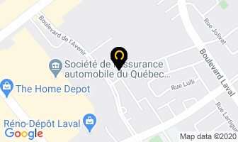 Centre Chiromedic in Beauharnois map