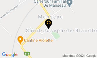 Centre Communautaire De Manseau in Alma map