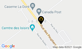 Centre D'accueil La Dor&eacute; in La Doré map